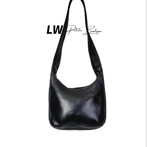 Coach Handbags - Coach Vintage '98 Mini Ergo Black Leather Bag